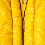 ROCK FRONT 200 down summer sleeping bag zipper