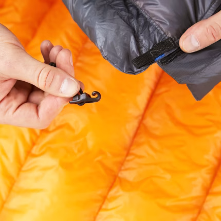 ROCK FRONT Underquilt Set fasteners with hook