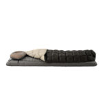 ROCK FRONT 200 Ultralight down sleeping bag quilt mode with ultralight mat sheet