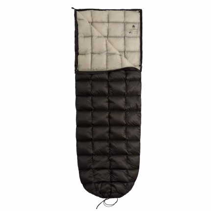 ROCK FRONT 200 Ultralight down sleeping bag antracite