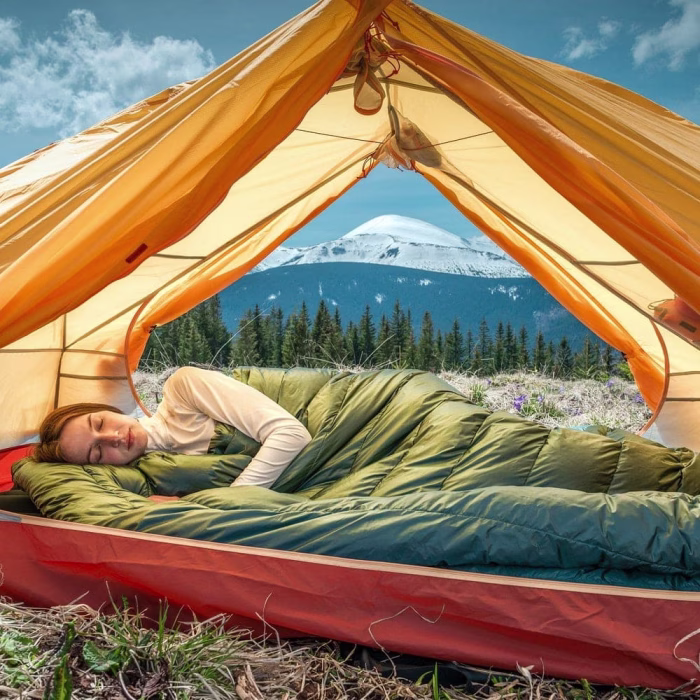 Travel Blanket for two people ROCK FRONT 450 Wide - photo