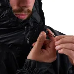 Rock Front Rain Hoody hood fastener