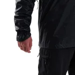 Rock Front Rain Hoody sleeve with a cuff