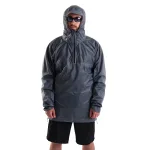 Rock Front Rain Hoody Hiking Rain Jacket grey