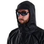 Rock Front Rain Hoody—a hiking rain jacket hood