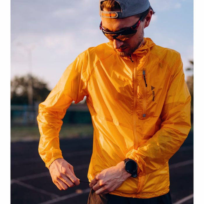 ROCK FRONT Air Lite mens ultralight windbreaker jacket for running