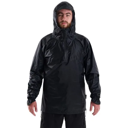 Rock Front Rain Hoody black