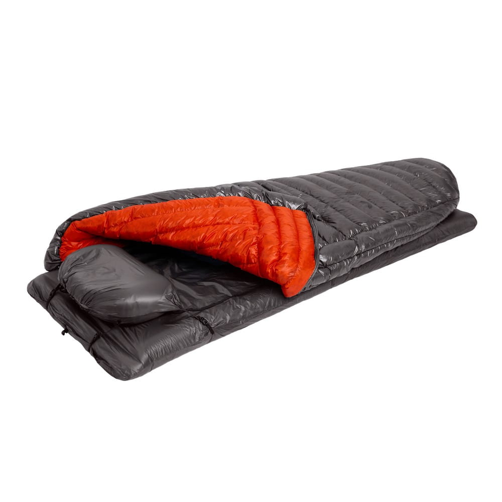 Levitate x ROCK FRONT Multiquilt 250, ultralight backpacking quilt