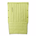 ROCK FRONT 250 Base UL Ultralight backpacking quilt in a blanket mode
