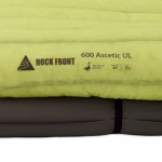 ROCK FRONT 600 Ascetic UL backpacking down quilt logo