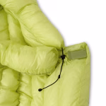 ROCK FRONT 1000 3D Ultralight, winter down sleeping bag with hood udjasting