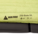 ROCK FRONT 250 Base UL Ultralight backpacking quilt, logo