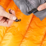 ROCK FRONT 450 Pro Ultralight down backpacking quilt system, underquilt set