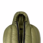 ROCK FRONT 1000 3D Ultralight, winter down sleeping bag, olice