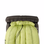 ROCK FRONT 600 Ascetic UL backpacking down quilt insulated collar