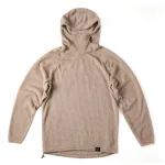 Warm ROCK FRONT x LEET Alpha Hoody 100, for hiking